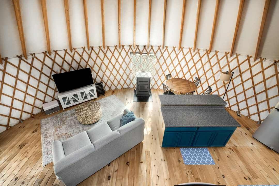 Modern Yurt W River Access, Hot Tub, Wifi & Grill Wardensville Экстерьер фото