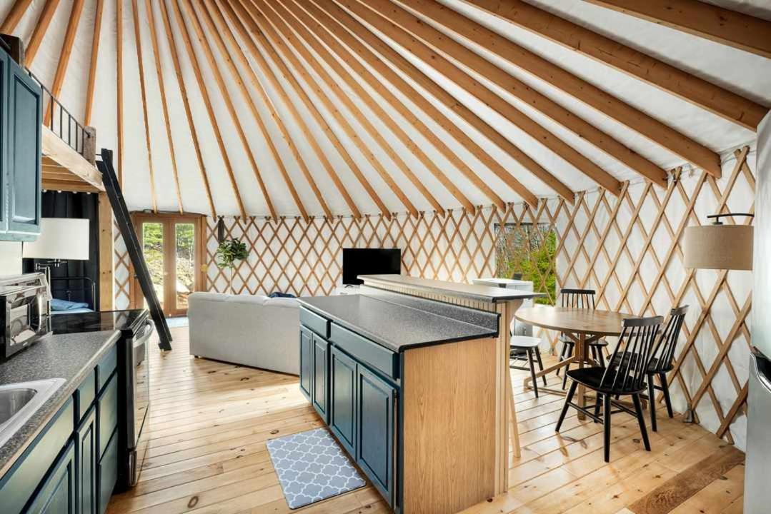 Modern Yurt W River Access, Hot Tub, Wifi & Grill Wardensville Экстерьер фото